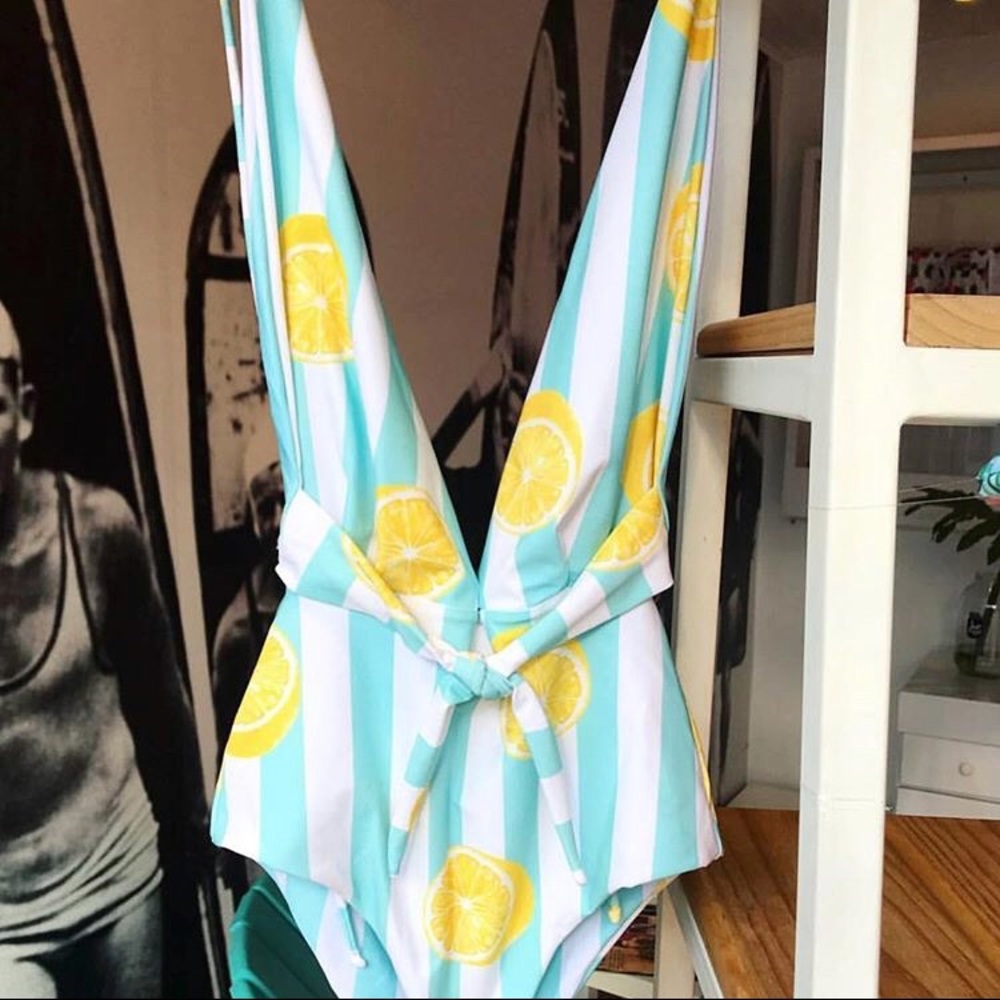 Lemon 🍋 swimsuit NWT